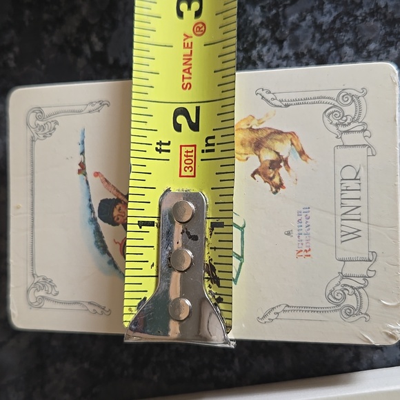 Norman Rockwell Illustrated Seasonal Playing Cards Vintage Unopened - Picture 8 of 10